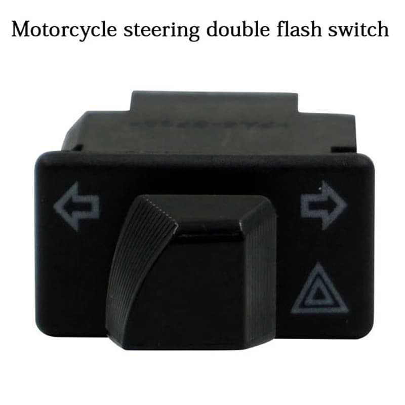 Universal Practical Motorcycle Turn Light Signal With Emergency Button 34mm Start Switch For Honda Scooter Motorcycle Switches