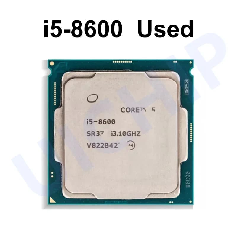 100% Original Core i5 8600 3.1GHz Six-Core Six-Thread CPU Processor 9M 65W LGA 1151 without Cooler