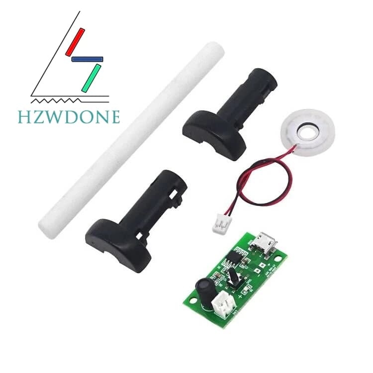 USB Mini Humidifier DIY Kits Mist Maker and Driver Circuit Board Fogger Atomization Film Atomizer Sheet Mini Oscillating