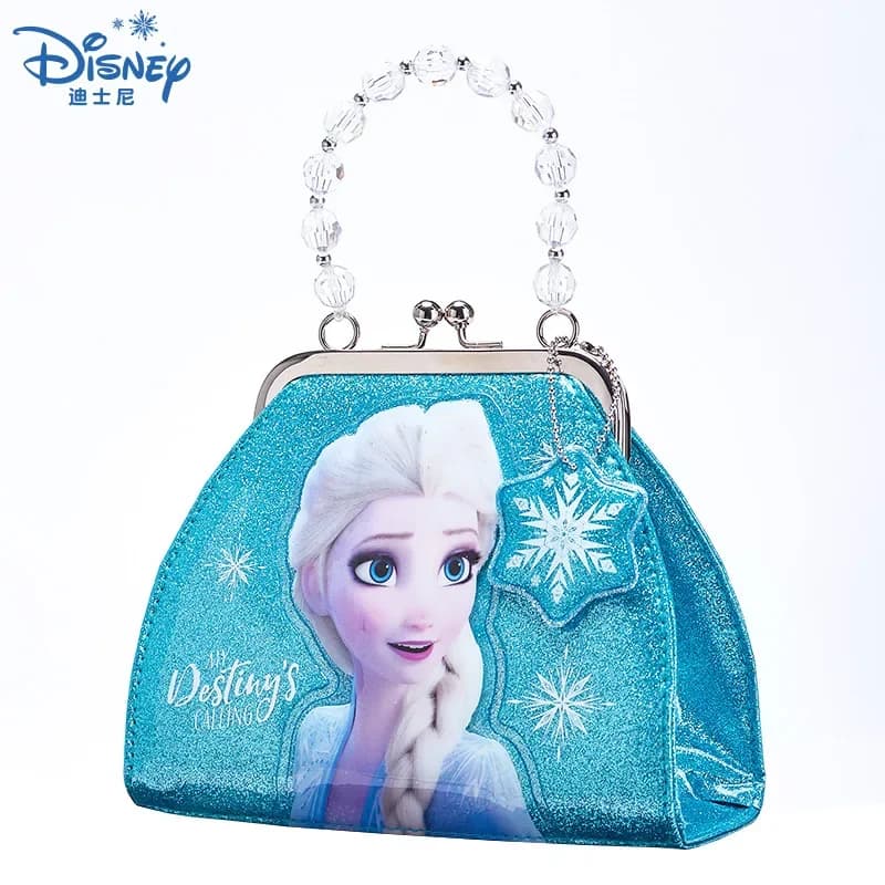 Genuine Disney Frozen Elsa Princess Bag for Girls Cute Purse Baby Girls Birthday Party Handbag Child Christmas Gifts