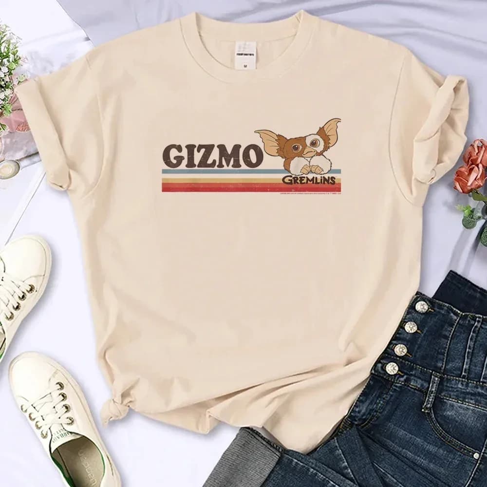 Gremlins T Shirt Women Anime Streetwear Comic T Shirt Female Designer Clothes Aesthetic Clothes