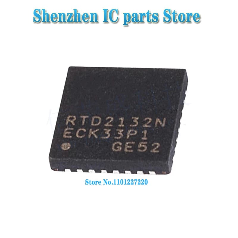 2pcs/lot RTD2132N RTD2132 2132 QFN-32 In Stock