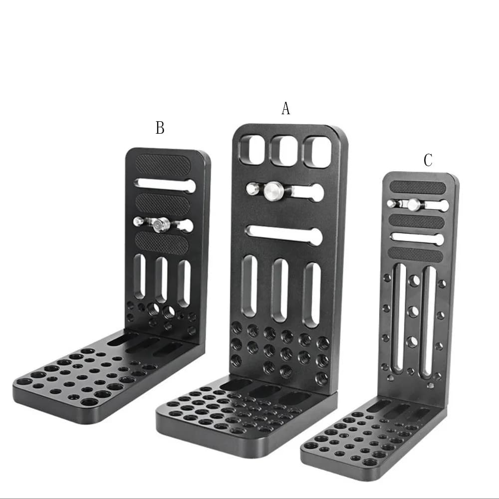 Photography for DSLR Camera Quick Release Plate Stabilizer Head Vertical Plate Photography L-shape Quick Release Plate A/B/C