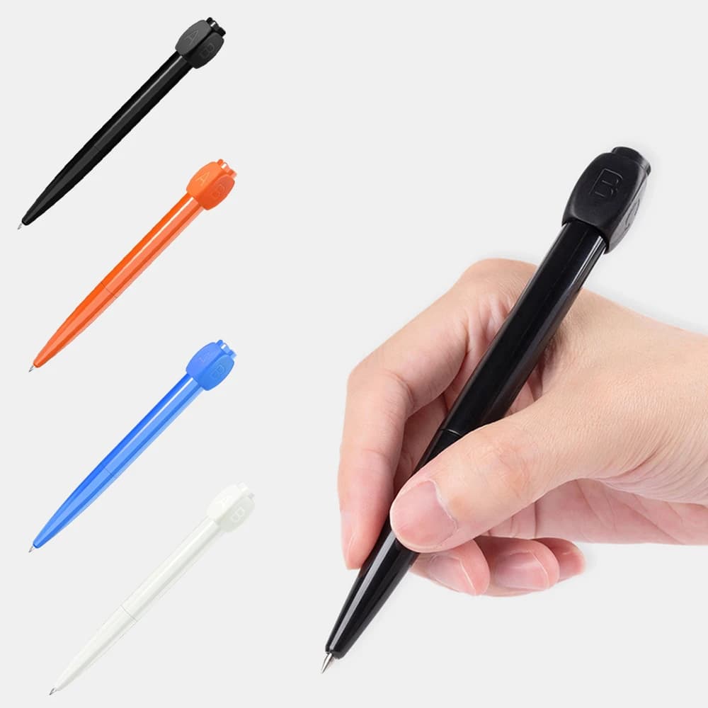 Spinning Pen A B C D Answer Fidget Spinner Rotating Toys Adults Antistress Anti-slip Hand Spinner Toys For Children Gifts