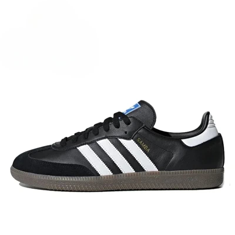 Adidas Originals Samba OG Men Women Skateboarding Shoes Non-slip Shock Absorption Low Black Sneakers B75807