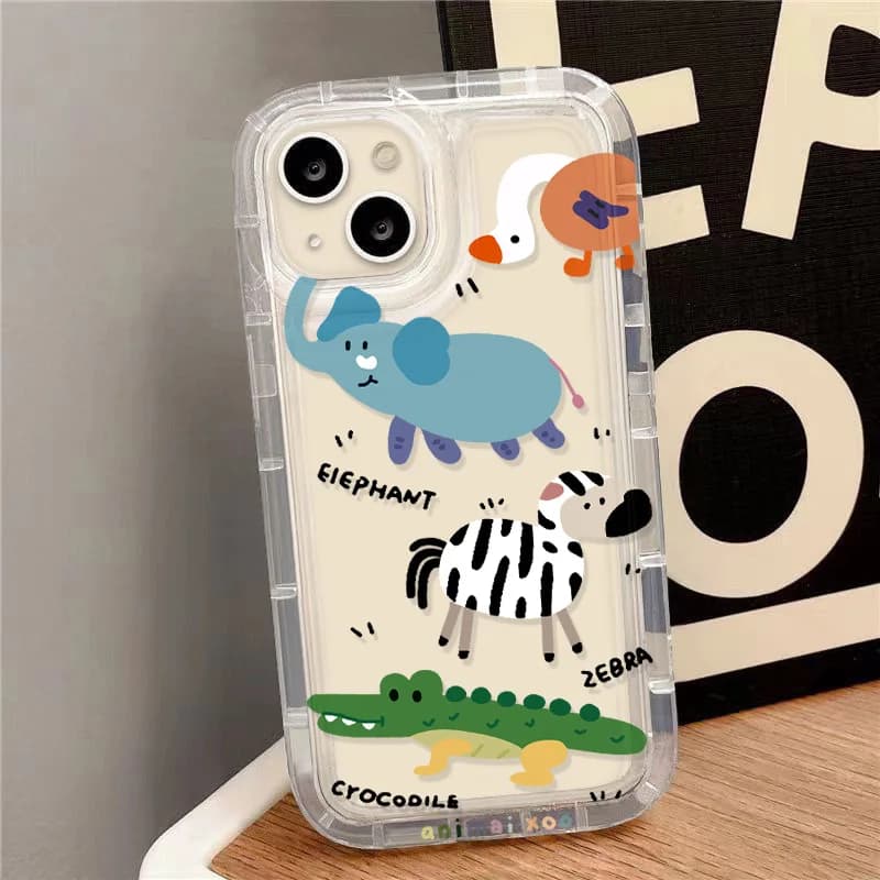 Cartoon Phone Cases For Samsung A05 A04 A03 A55 5G A54 A53 A35 A34 A33 A32 A31 A15 A14 A13 A52 A51 Phone Shell Soft Back Cover