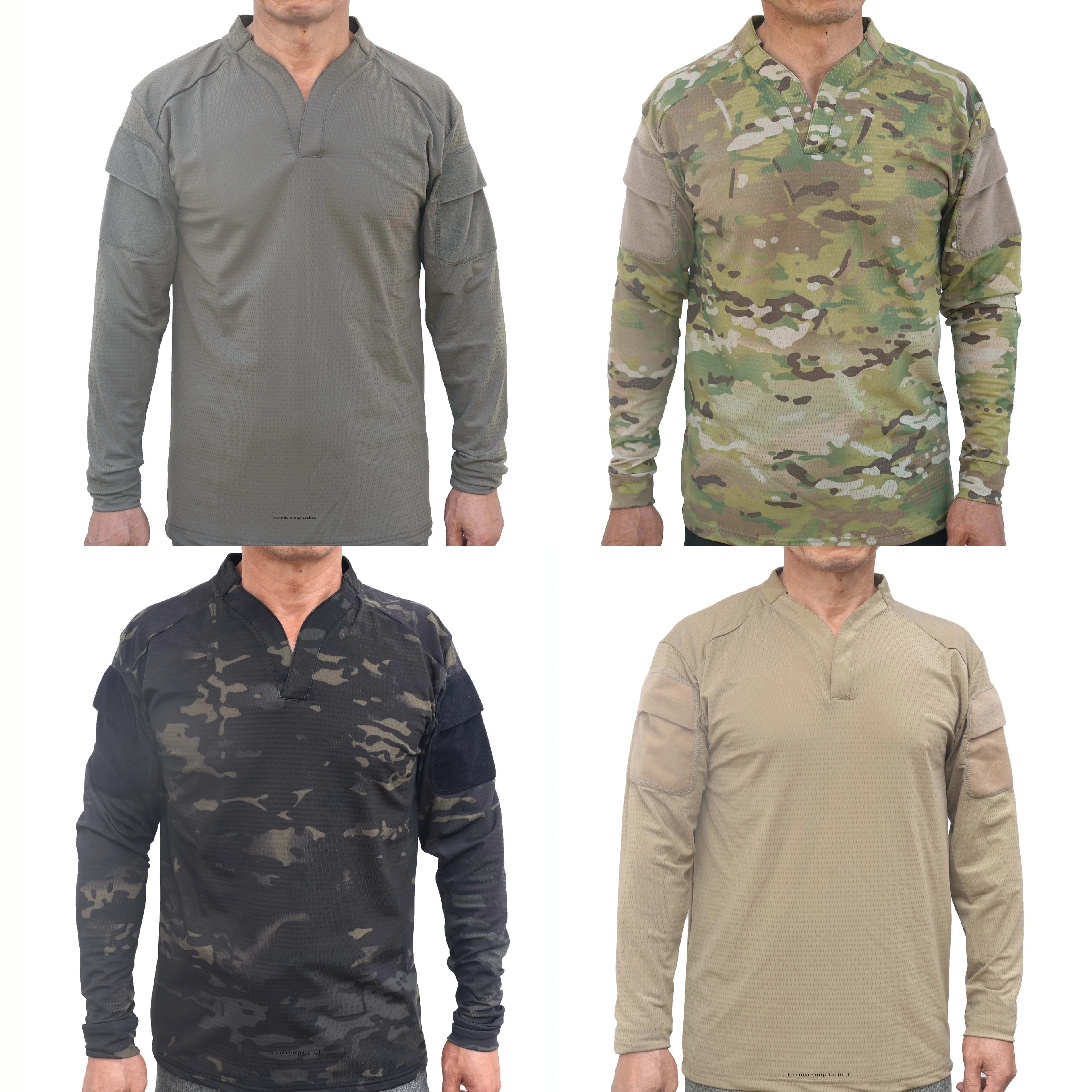 SMTP002 Cag Style Tactical Shirt Breathable Combat Shirt Men Long Sleeves