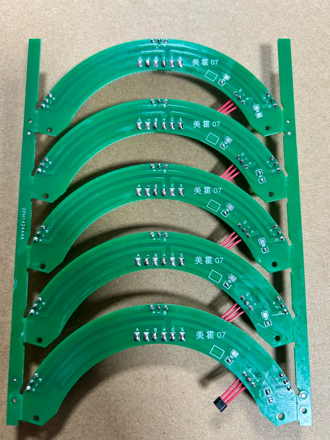 1pcs PCB Board for E-bike 250W/350W/500W/750W Hub Motor&Fat Hub with Hall Sensors and RPM Sensor Control Green Part for Wiring