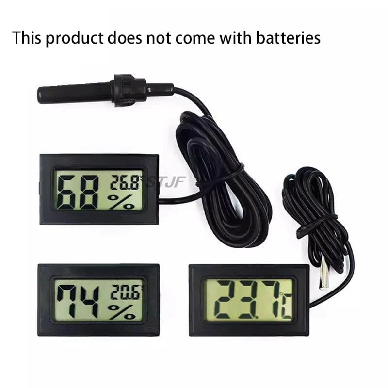 FY-10 FY-11 FY-12 embedded with probe digital temperature LCD display electronic greenhouse car home Fahrenheit temperature