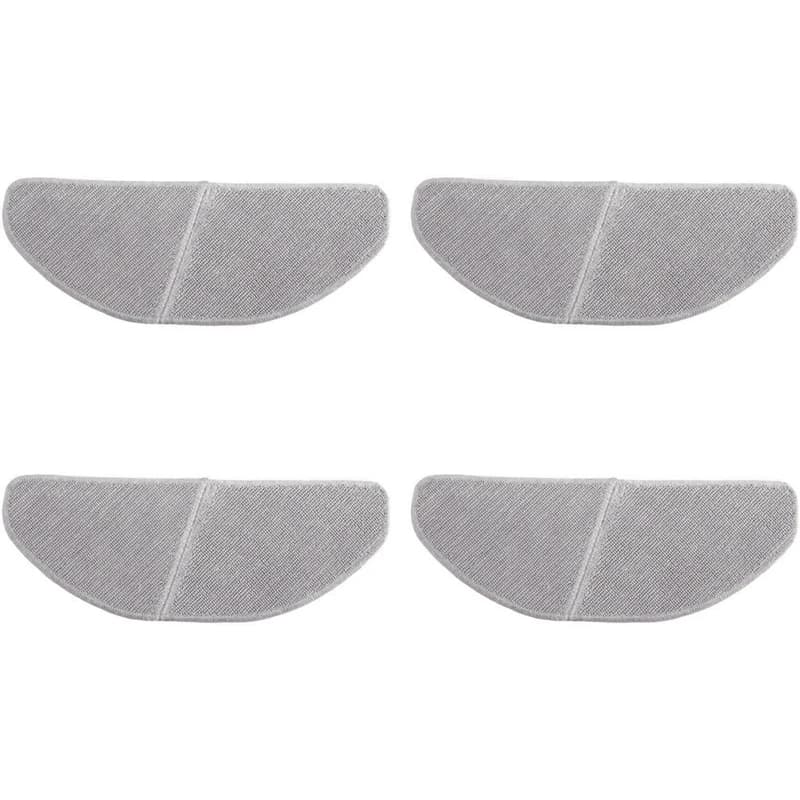 4PCS Mop Cloths Replacement Parts Accessories For Midea S8+ M7 Pro Robotic Vacuum Cleaner