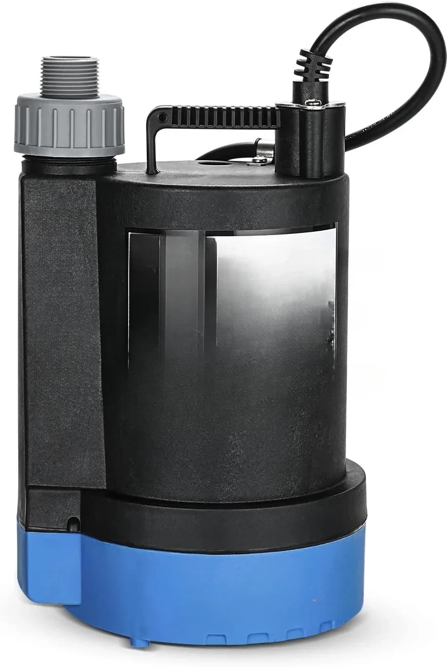 Submersible Water Pump 1/4  1850GPH Thermoplastic Utility Pump Electric Portable Transfer Water Pump for Pool Tub