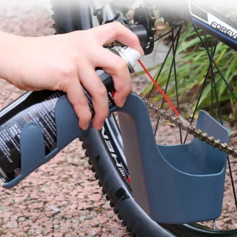 1Pcs Motorcycle and Bicycle Oil Storage Tool Box Chain Cleaner Chain Oil Anti-splash Tool Set Anti-splash Tool Set