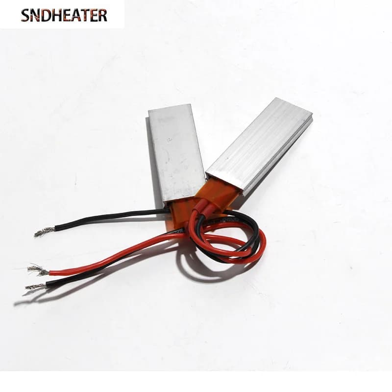 SNDHEATER 2PCS 50x20x5mm 24V/5V Consistant Temperature Ceramic Thermostatic 40C-230C Degrees For Hair Straightener
