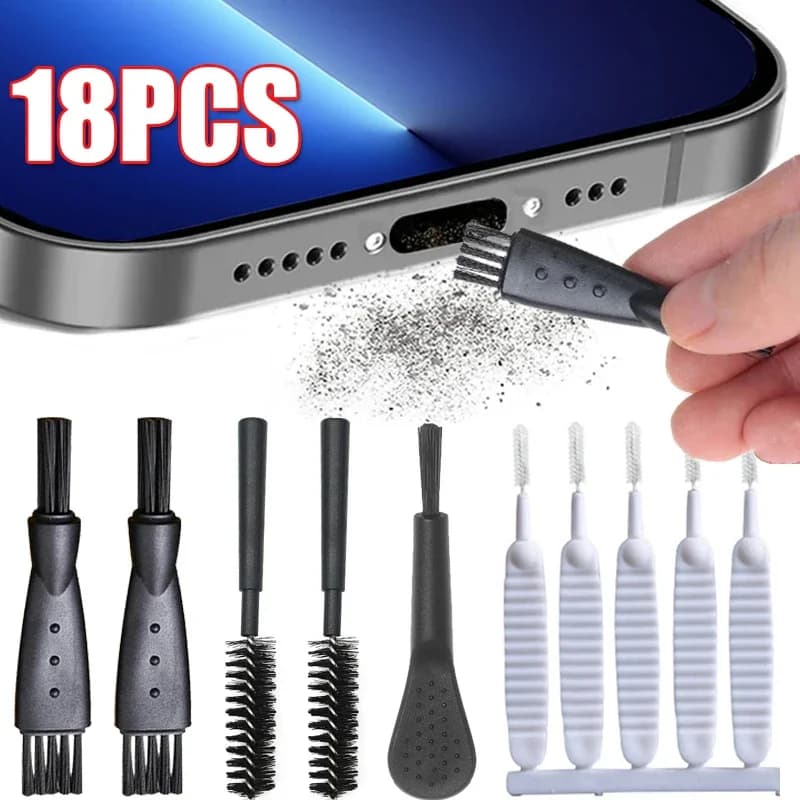 Mobile Phone Charging Port Dust Brush for iPhone 14 Samsung Xiaomi Port Protector Cleaner Kit Computer Keyboard Cleaning Brush