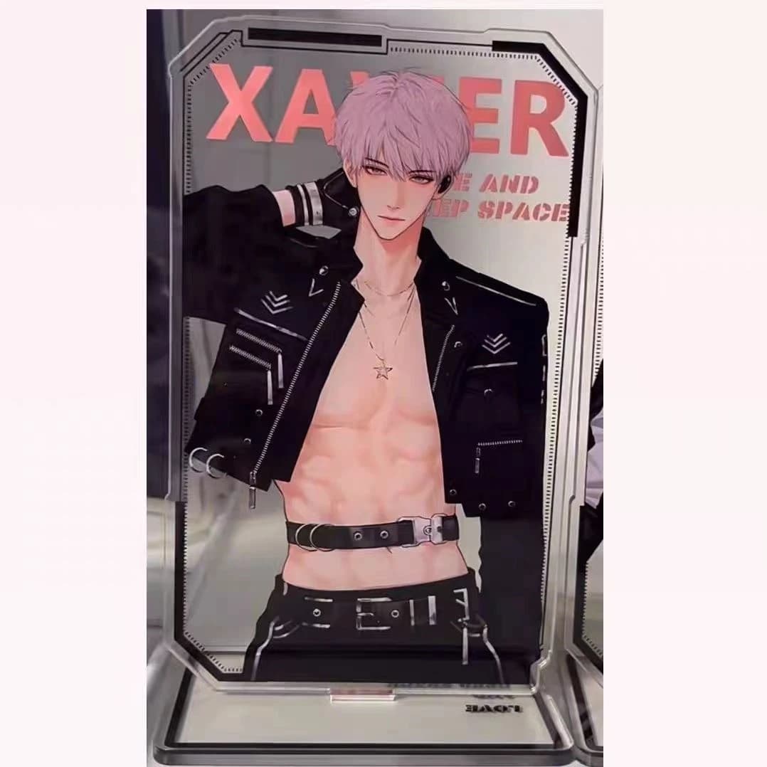 Anime Love and Deepspace Rafayel Zayne Xavier Caleb Cosplay Acrylic Standing Sign Desktop Ornament  Ambitus