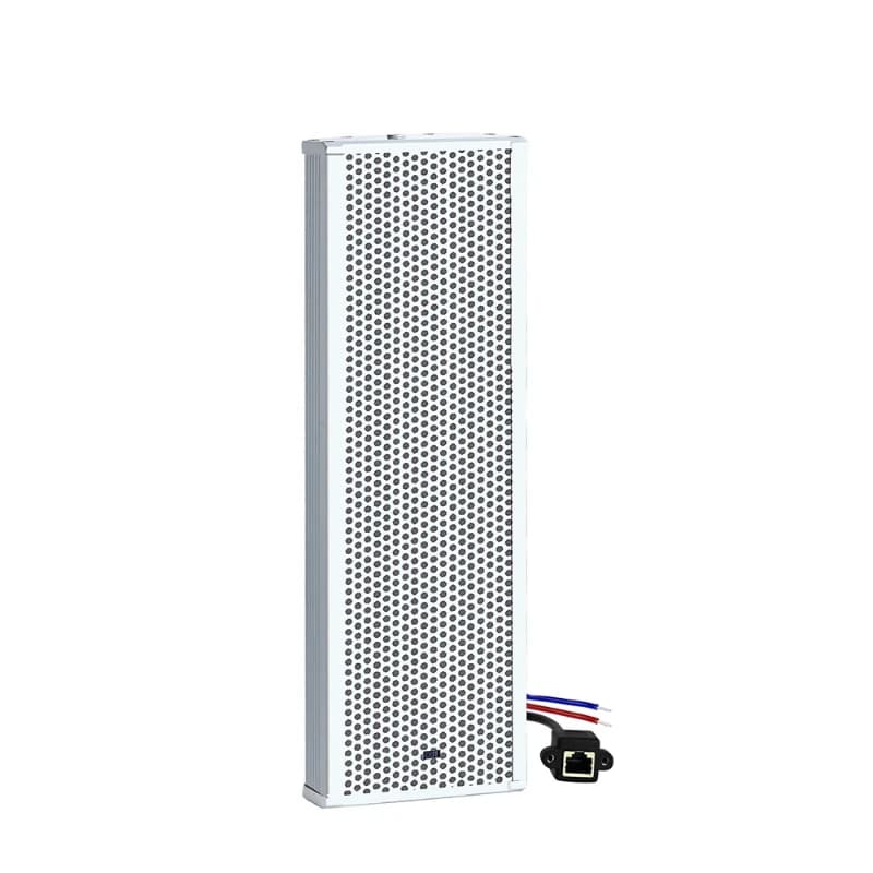 Professional Audio Outdoor IP Column Speaker Active Line Array Loudspeaker