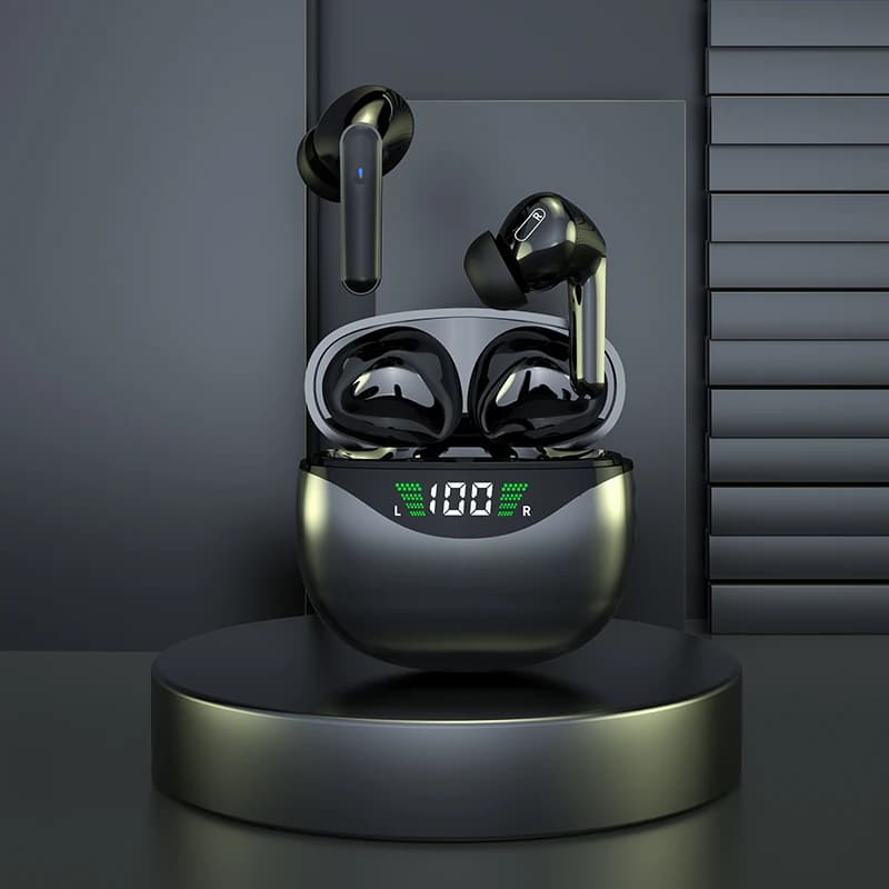 TWS Wireless Bluetooth Headphones LED Display 235mah Charging Box 9D Stereo In-Ear Sports Waterproof Bluetooth 5.1 Headset