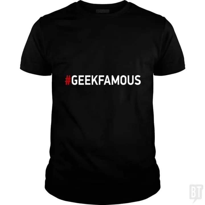 geekfamousFunnyT-ShitsFunnyT-Shits   Graphic Print Casual Tee Shirts
