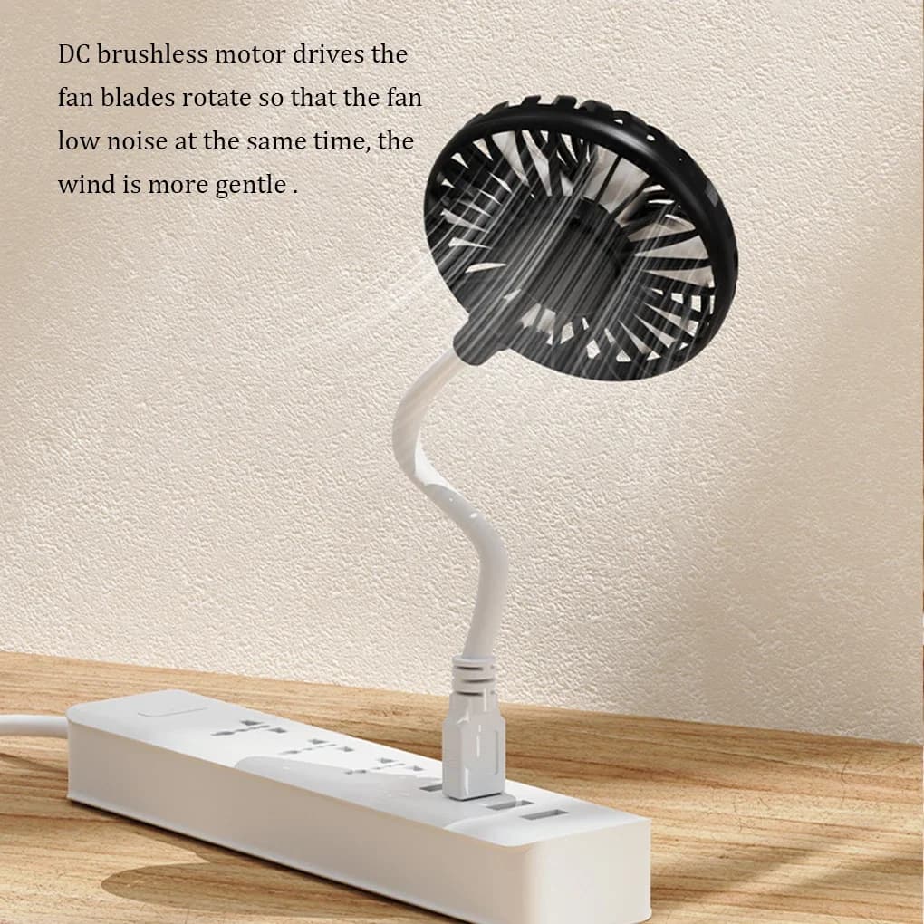 USB Rechargeable Handheld Fan Silent Cooling Power Bank Wireless Mini Play Plug Fans Summer Outdoors and Travel