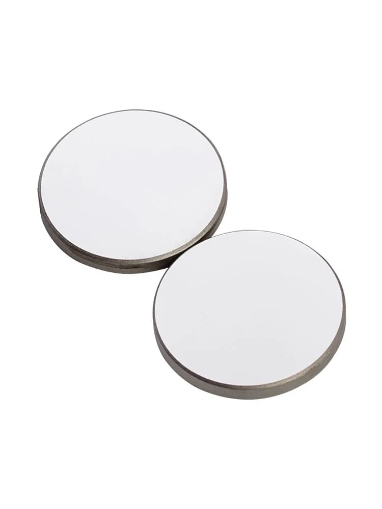 2PCS 19.5 20mm 25mm Molybdenum Mirror MO Optical First Surface Laser Mirror Cutting Machine Reflector FS Mirros Lazer Engraver