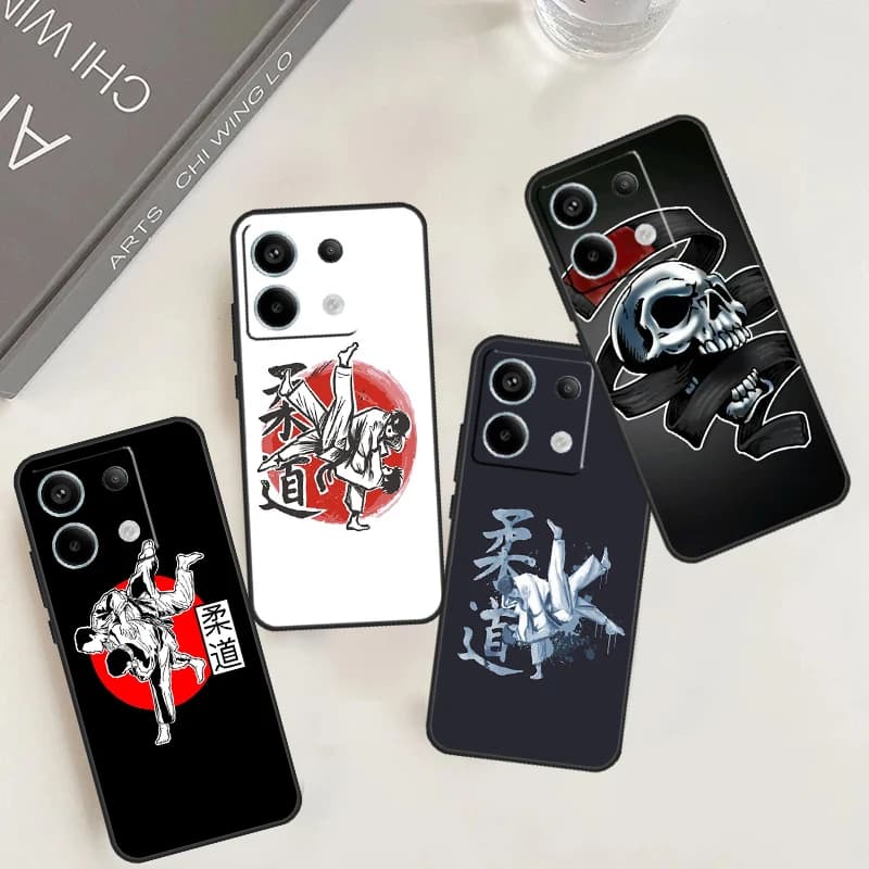 Judo Case For Redmi Note 13 Pro Plus 9 10 11 12 Pro 10S 11S 12S Redmi 13C 10A 9C 10C 12C Cover