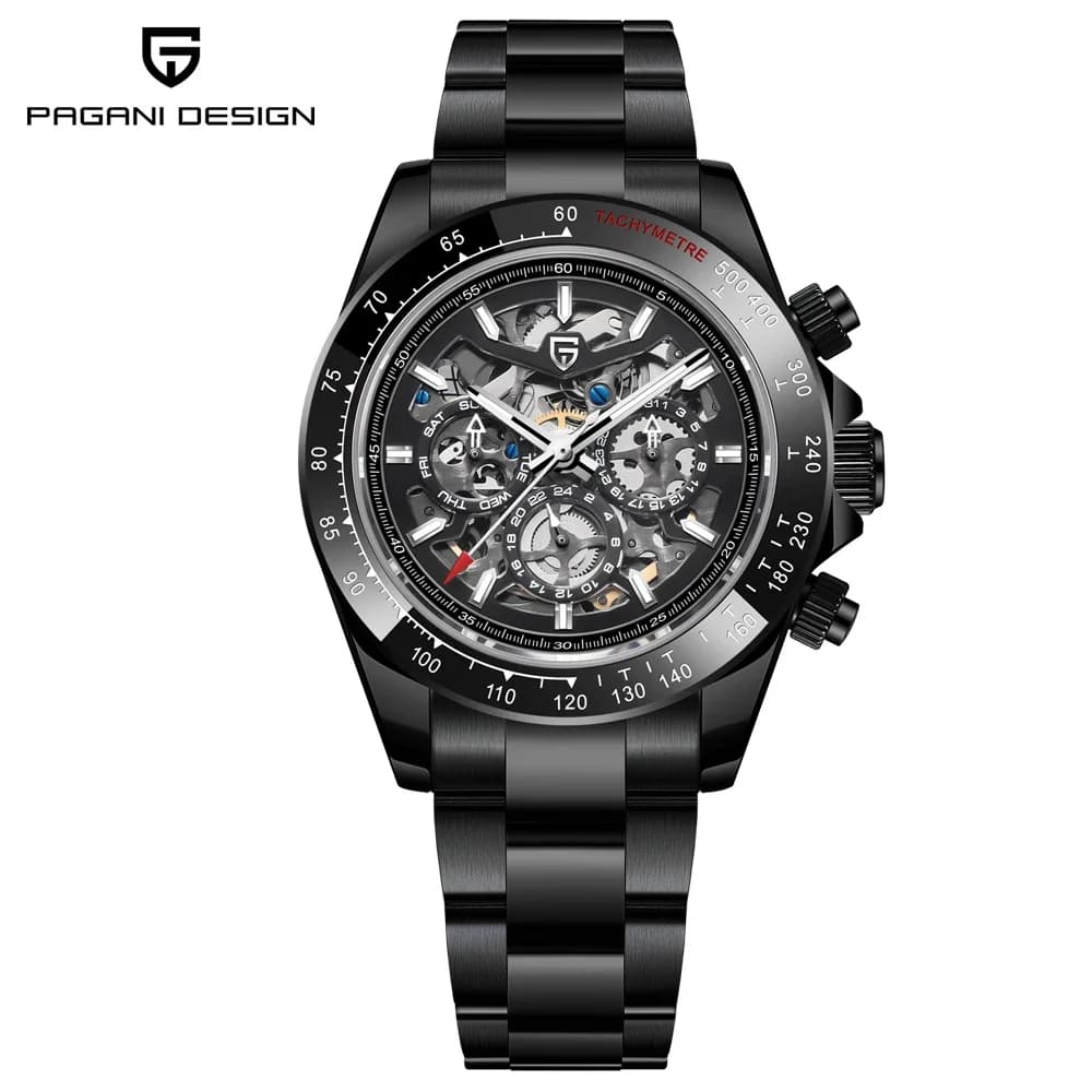 PAGANI DESIGN Original New 40MM Men Watch Top Brand Luxury Automatic Mechanical Watch Stainless Steel Waterproof Men Sport Watch
