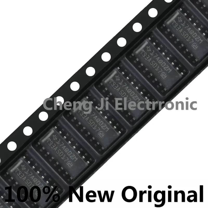 10PCS TS3A5017DR、TS3A5017PWR、SOP16/TSSOP16 2-channel universal analog multiplexer chip