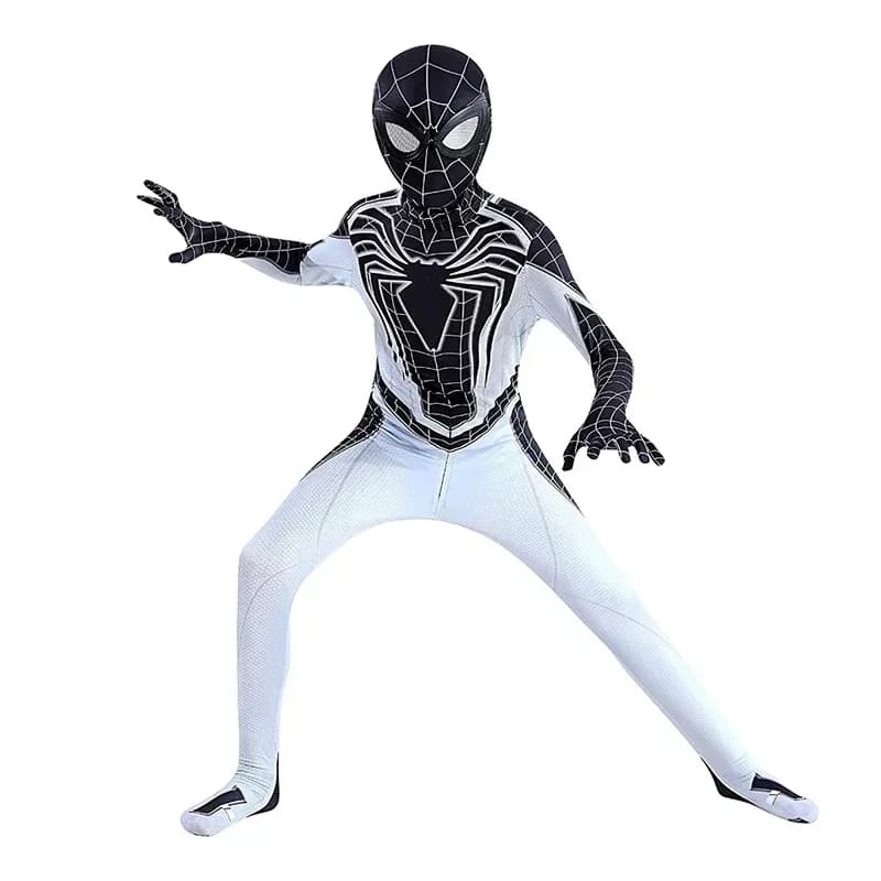 Negative Zone Spiderboy Costume Child Superhero Cosplay Jumpsuit Adult Kids Zentai Halloween Super Hero Cosplay Suit
