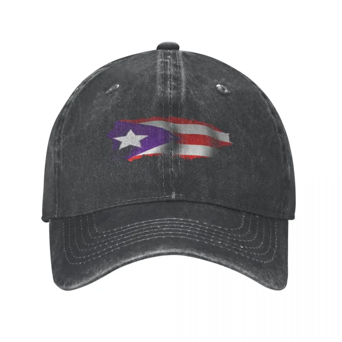 Puerto Rico Flag Men Women Baseball Caps Distressed Washed Hats Cap Vintage Outdoor Summer Snapback Cap
