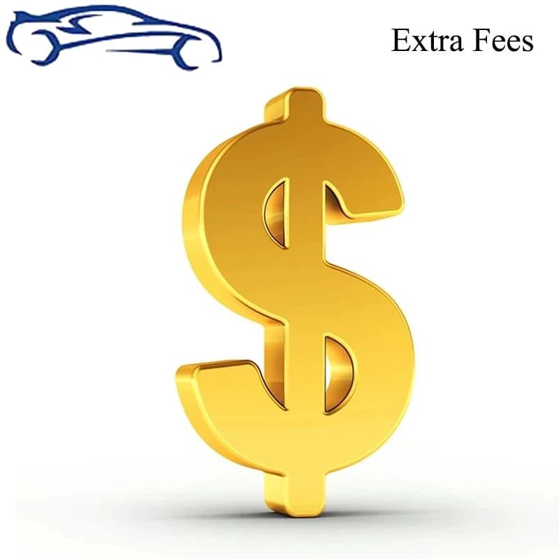 Extra Shipping Fees Additional costs Additional Service Fees Charged Hair Extension