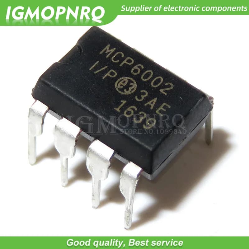 10PCS MCP6002-I/P MCP6004-I/P MCP601-I/P MCP602-I/P MCP6002 MCP6004 MCP601 MCP602