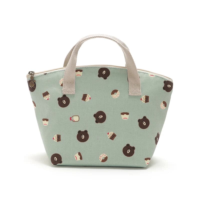 SANNE New 5L Cartoon Outdoor Picnic Portable Cooler Bag Insulated Lunch Box Waterproof Portable Canvas Children's Cooler Thermal