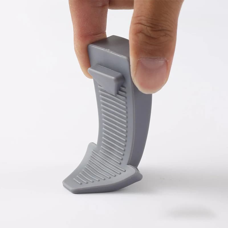 Arrow Shaped Non Slip Rubber Door Stopper For Bedroom Study Silent Door Anti Impact Door Stopper