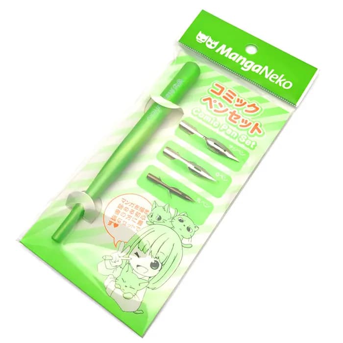 Manga Dip Pen Set Manga Pen Holder and Zebra G Nib D Nib Round Nib Manga Drawing Pen Tool Set
