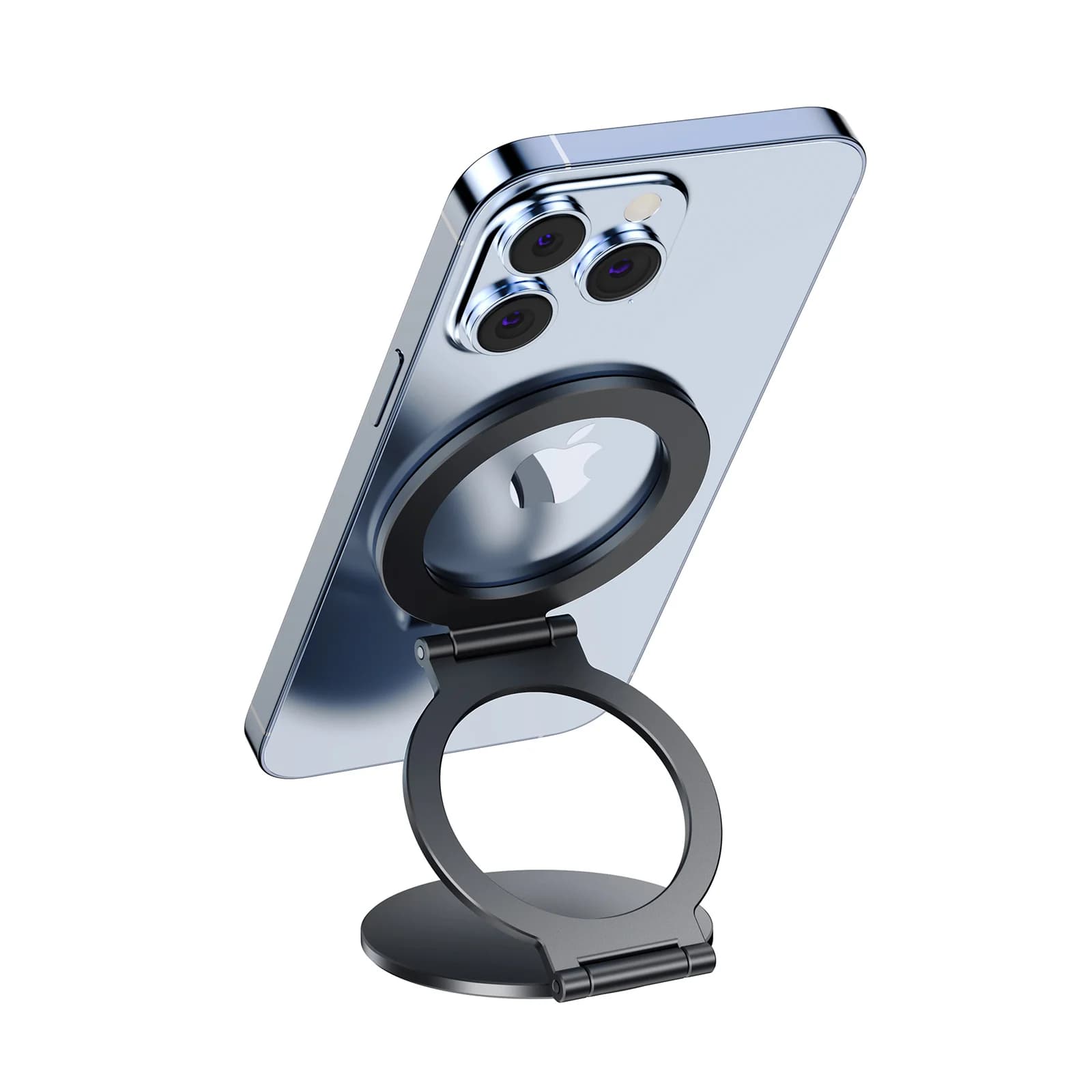 Magnetic Phone Grip Holder Magsafe Phone Holder with Ring for All Phone and Case Strong Magnet Foldable Phone Bracket for iPhone