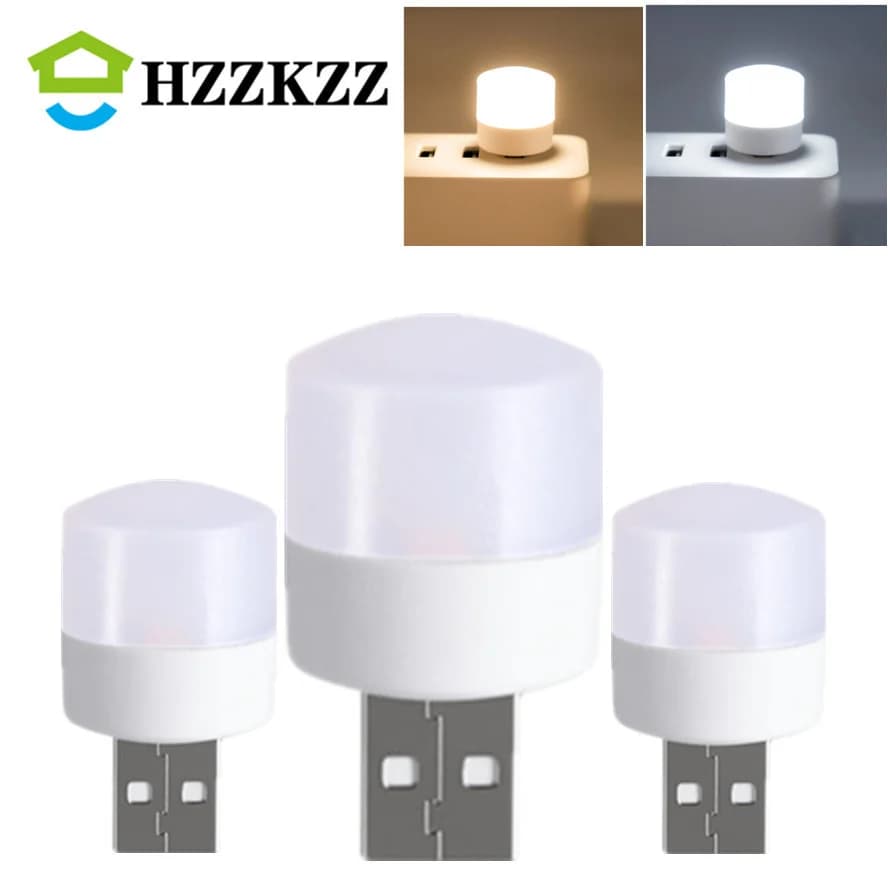 Selling LED MINI USB Plug Lamp Computer Mobile Power Charging USB Small Book Lamps LED Eye Protection Reading Light  Night Light