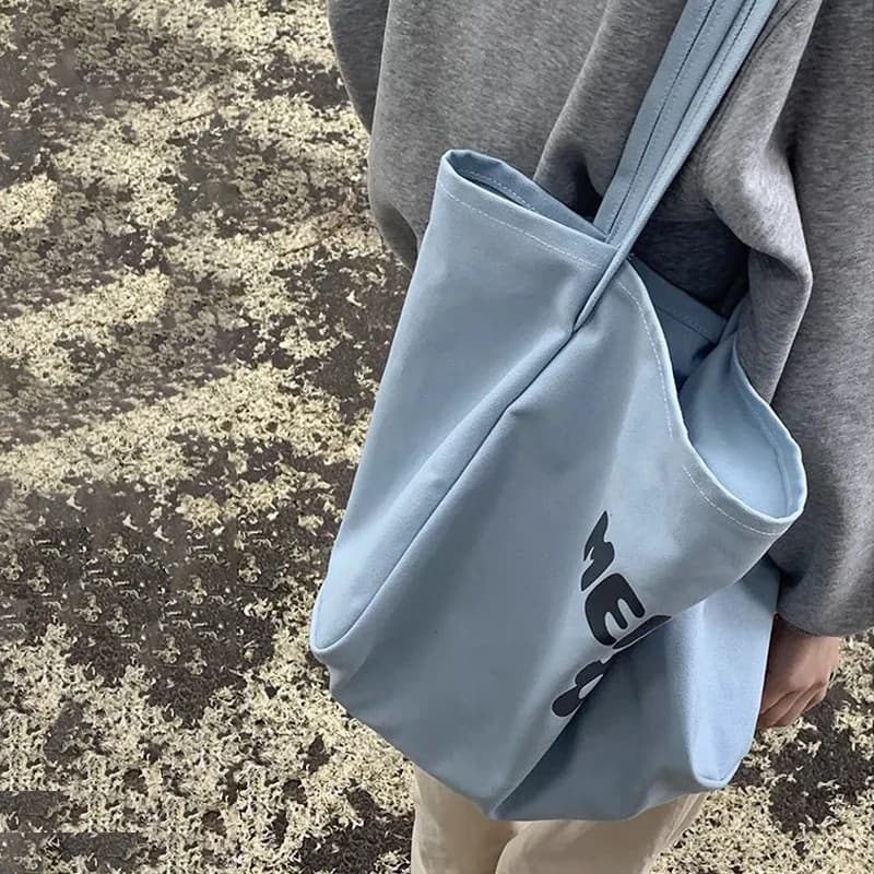 Multifunctional Large Capacity Canvas Shoulder Handbag