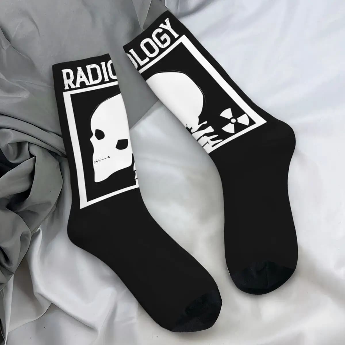 Dont Annoy Me Radiology Radiologist Socks Retro Stockings Autumn Anti Slip Couple Socks Soft Design Skateboard Socks