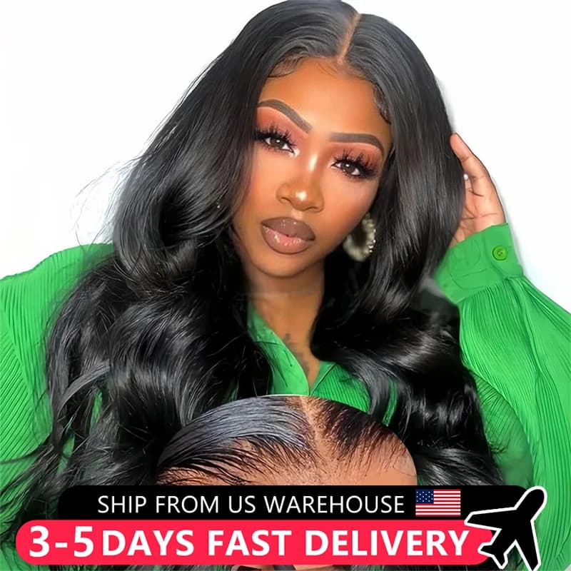 Human Hair Glueless Wigs Body Wave Pre-Cut 6x4 5x5 Lace Closure Remy Curly WIg 13x4 HD Lace Frontal Wig Ready Wear Pre Plucked