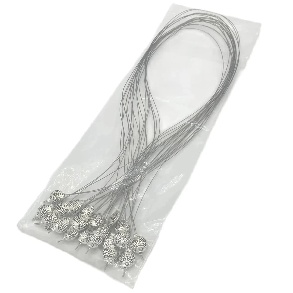 20 pieces 25cm length Nano ring threader tools Micro ring loop pulling tools Hair extension tools