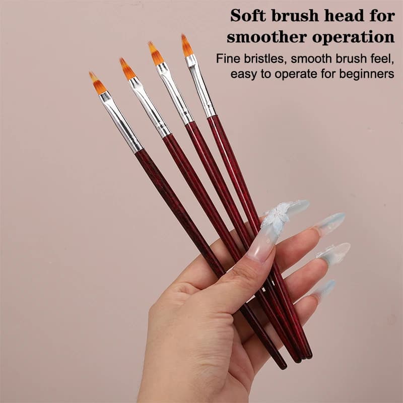 Nail Halo Gradient Brush Gradient Acrylic Nail Art Brush Wire Halo Dye Phototherapy Pen Nail Brush Nail Art Pen For Nail Design