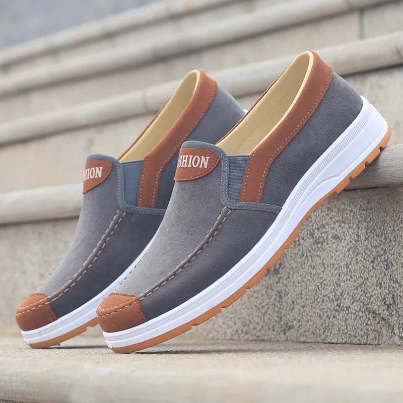 ​Men's Casual Sneakers Summer Breathable Canvas Lightweight Soft Sole Affordable Free Shipping Shoes​