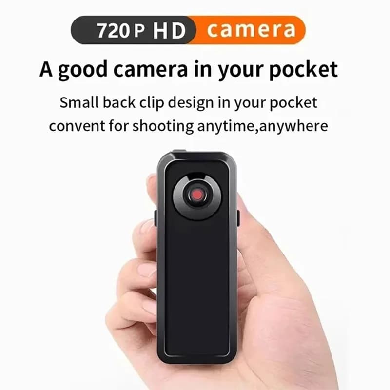 Mini HD DV Camera Body Camcorder Portable Mount Video Record Nanny Security Sports Car DVR Webcam Small Cam For Home and Office