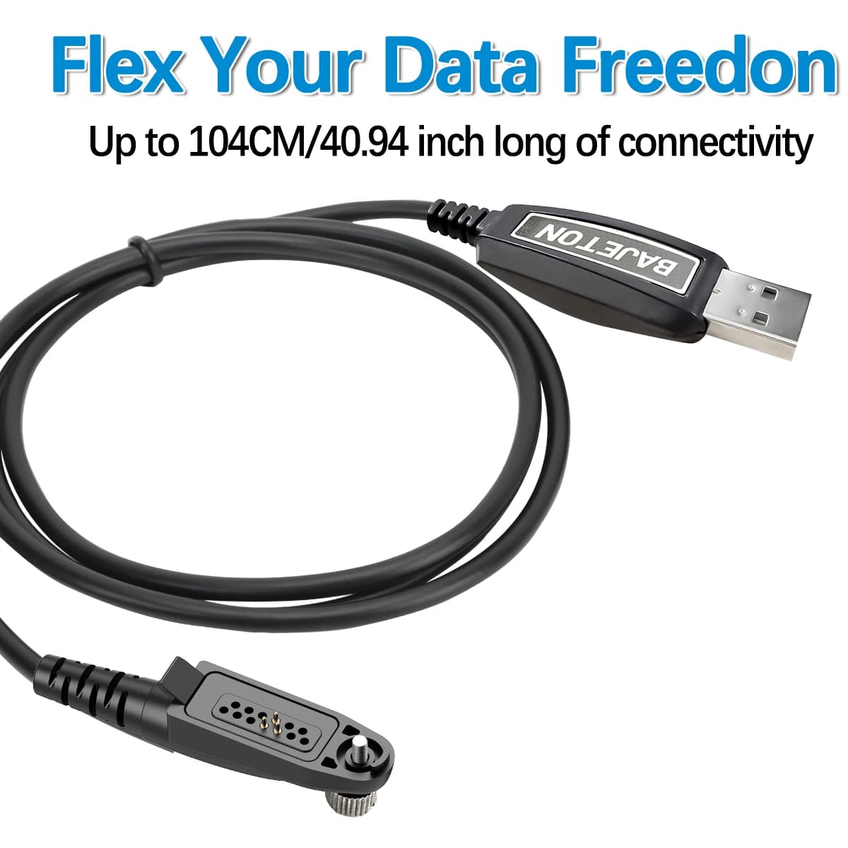 BAJETON Original USB Programming Cable Type-C For Bajeton BJ-9000 Radtel RT-950 RT-950 PRO Two Way Radio