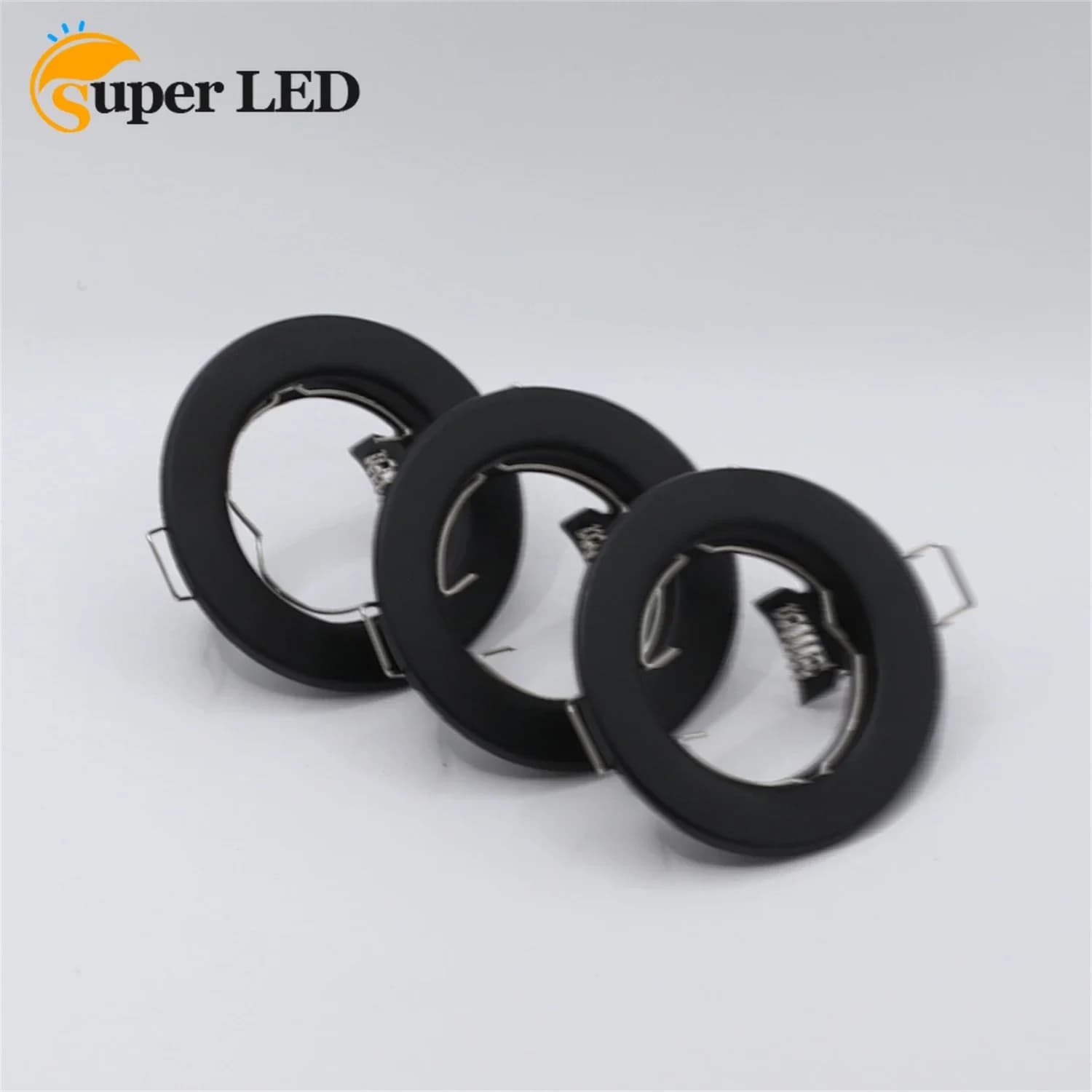 Metal Mounting Frame Recessed Light GU10 Swivel-Mounted Cut Out 60mm Fixture Frame