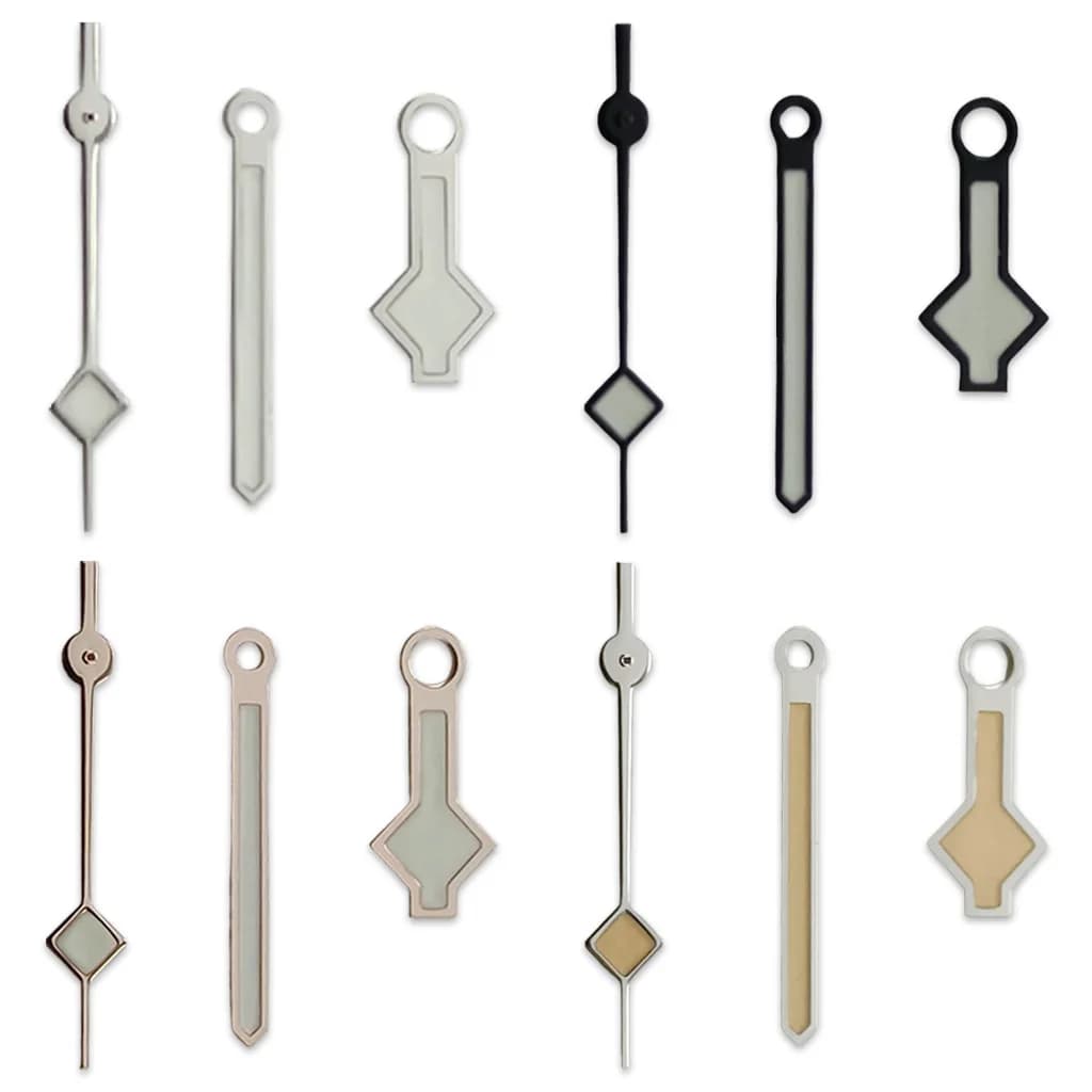 Silver Gold Rose Gold Black Watch Hands Snowflake Hands Luminous Fit NH35 NH36 7S26 7S36 4R35 4R36 Movement