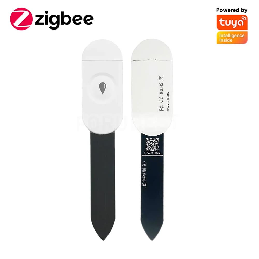 Tuya Zigbee Temperature Humidity Moisture Detector Smart Soil Tester Moisture Sensor Phone App RealTime Monitor for Home Garden