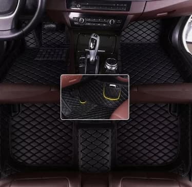 Customized For Toyota Corolla Cross 2022  personalized luxury leather all-weather waterproof anti slip car floor mats