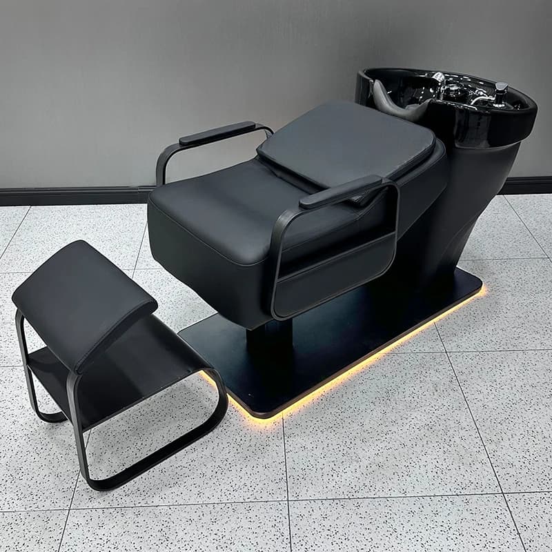 Styling Chair Salon Reclining Hair Spa Washbasin Machine Shampoo Basin Massage Cosmetologist Hairdressing Stuhl Beauty Washing