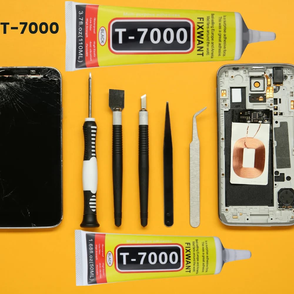 Black T-7000 Strong Adhesive 15ml/50ml/110ml, for Phone Tablet LCD Frame Battery Cover Repair, Electronics Components Glue